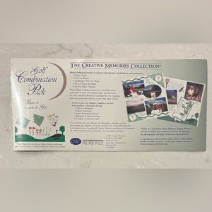 Creative Memories Golf Combination Pack